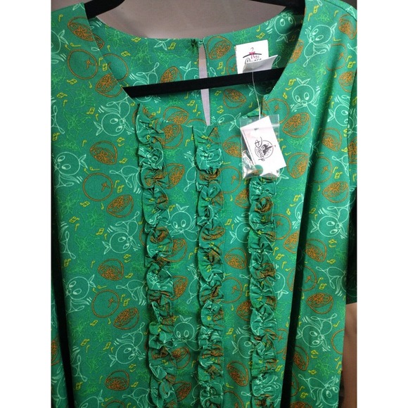 COPY - Disney Parks Orange Bird Green Belted Dress Size Large NWT! - Picture 11 of 14